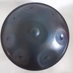 ハンドパン （Dマイナー） 8音程　オーロラカラー(窒化鋼)
